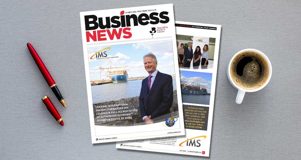 IMS Freight are featured in the Hampshire business news